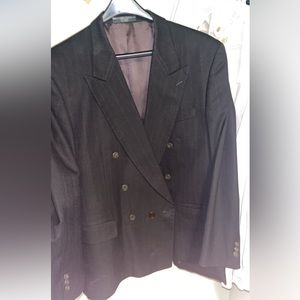 Men’s Black 2 piece suit (or sold separately if so wanted) By Mappelli De Milano